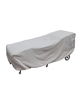 Mondawe 39"W x 84"D x 42"H Chaise Lounge Protective Cover with Elastic