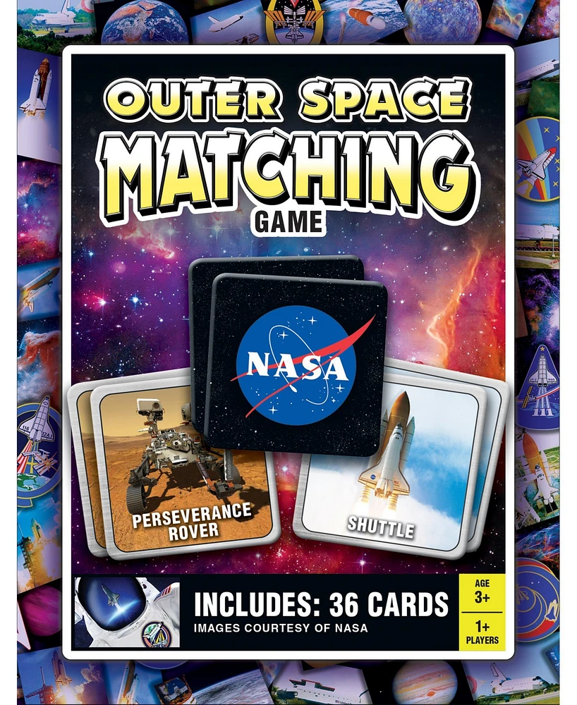 MasterPieces Officially Licensed Nasa Matching Game for Kids