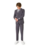 OppoSuits Big Boys Charcoal Suit