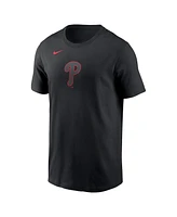Nike Men's Black Philadelphia Phillies Color Pop T-Shirt