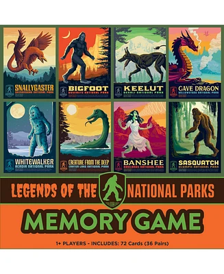 Masterpieces Legends of the National Parks Memory Game