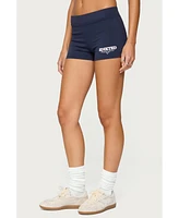 Edikted Women's With Love Biker Shorts