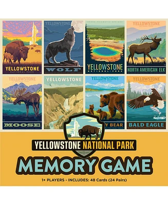 Masterpieces Yellowstone National Park Memory Game