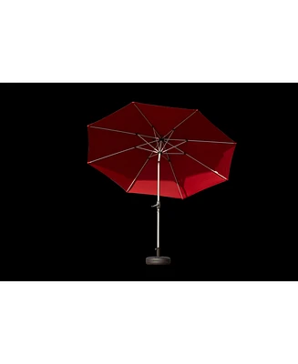 Flynama Outdoor 10FT Patio Table Waterproof Umbrellawith Push Button Tilt and Crank