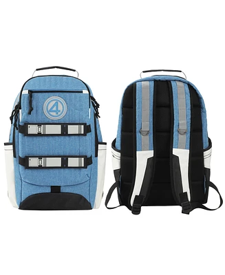 Marvel Fantastic Four Team Logo 17.5” Blue Adult Backpack