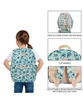 Disney s Stitch All-Over Print Adult 16.5” Nylon Adult Travel Backpack