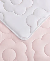 Betsey Johnson Rainbow Stitch Reversible -Pc. Quilt Set