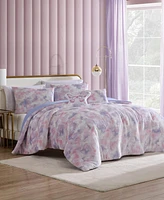 Betsey Johnson Sunset Tie Dye Plush 4-Pc. Comforter Set, Twin