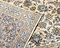 Bashian One of a Kind Kashan 621438 9'6''x12'10'' Area Rug