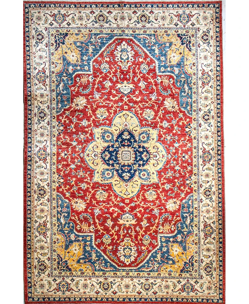 Bashian One of a Kind Mansehra 640424 6'8''x10'1'' Area Rug
