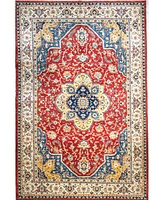Bashian One of a Kind Mansehra 640424 6'8''x10'1'' Area Rug