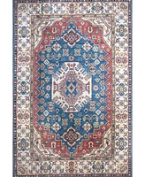 Bashian One of a Kind Pak Kazak 640499 6'6''x9'8'' Area Rug