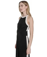 Vince Camuto Petite Sleeveless Wide-Leg Jumpsuit