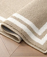 Laura Ashley Double Border Tufted 2-Pc. Runner Rug Set