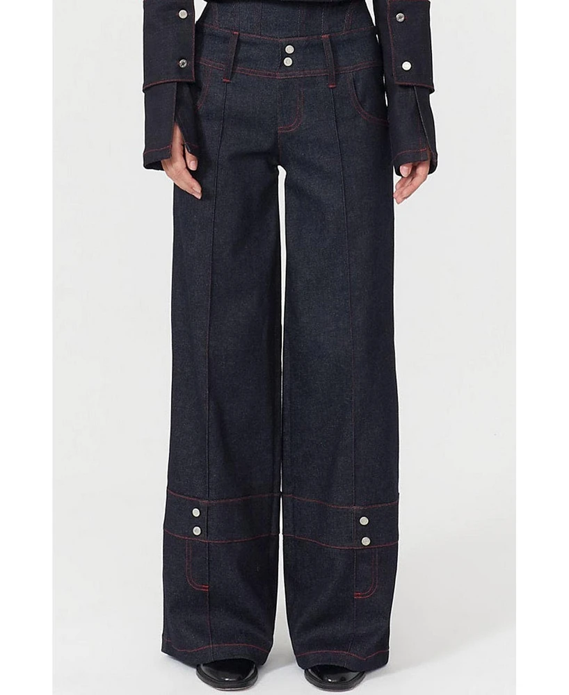 Jendue Women's Harvey Corset Pants