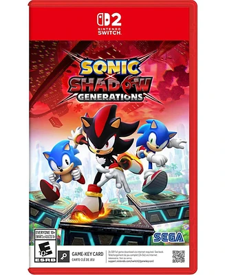 Sega Games Sonic X Shadow Generations for Nintendo Switch 2 (Game-Key Card)