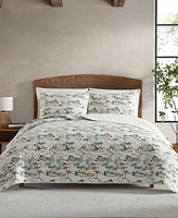 Eddie Bauer Alani Island Conversation Cotton Reversible -Pc. Quilt Set