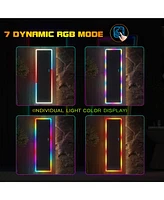 Vlsrka Full-Length Mirror with Adjustable Rgb Lighting