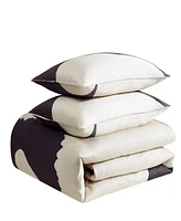 Marimekko Iso Unikko Cotton 3-Pc. Duvet Cover Set, Full/Queen