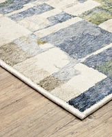 Oriental Weavers Tisdell TIS01 3'9"x5'2" Area Rug