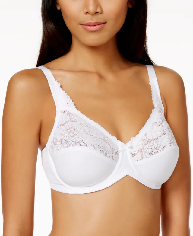 Women's Lilyette LY0444 Ultimate Smoothing Minimizer Underwire Bra (Paris  Nude 42DD)