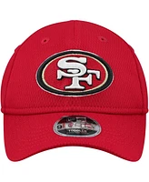 New Era Toddler Scarlet San Francisco 49ers Main 9FORTY Adjustable Hat