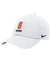 Nike Men's White Syracuse Orange 2025 On-Field Club Adjustable Hat