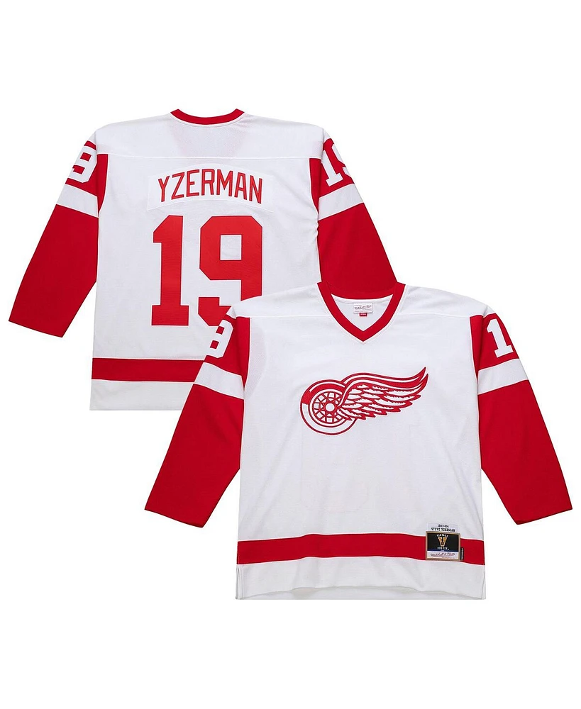 Mitchell & Ness Men's Steve Yzerman White Detroit Red Wings Power Play Jersey