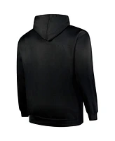 Fanatics Men's Black Miami Dolphins Big Tall Fleece Pullover Hoodie