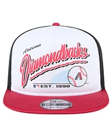 New Era Big Boys and Girls White Arizona Diamondbacks Retro 9FIFTY Snapback Hat