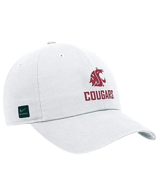 Nike Men's White Washington State Cougars 2025 On-Field Club Adjustable Hat