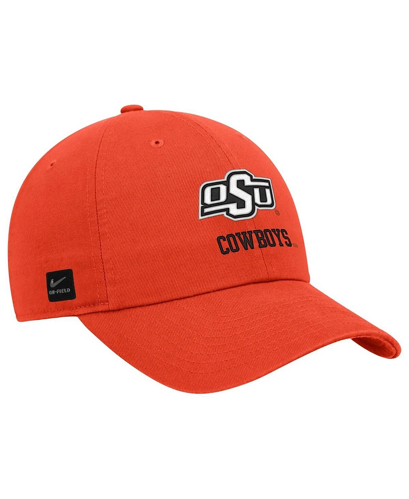 Nike Men's Orange Oklahoma State Cowboys 2025 On-Field Club Adjustable Hat