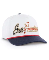 '47 Brand Men's White San Francisco 49ers Patriotic Overhand Hitch Adjustable Hat
