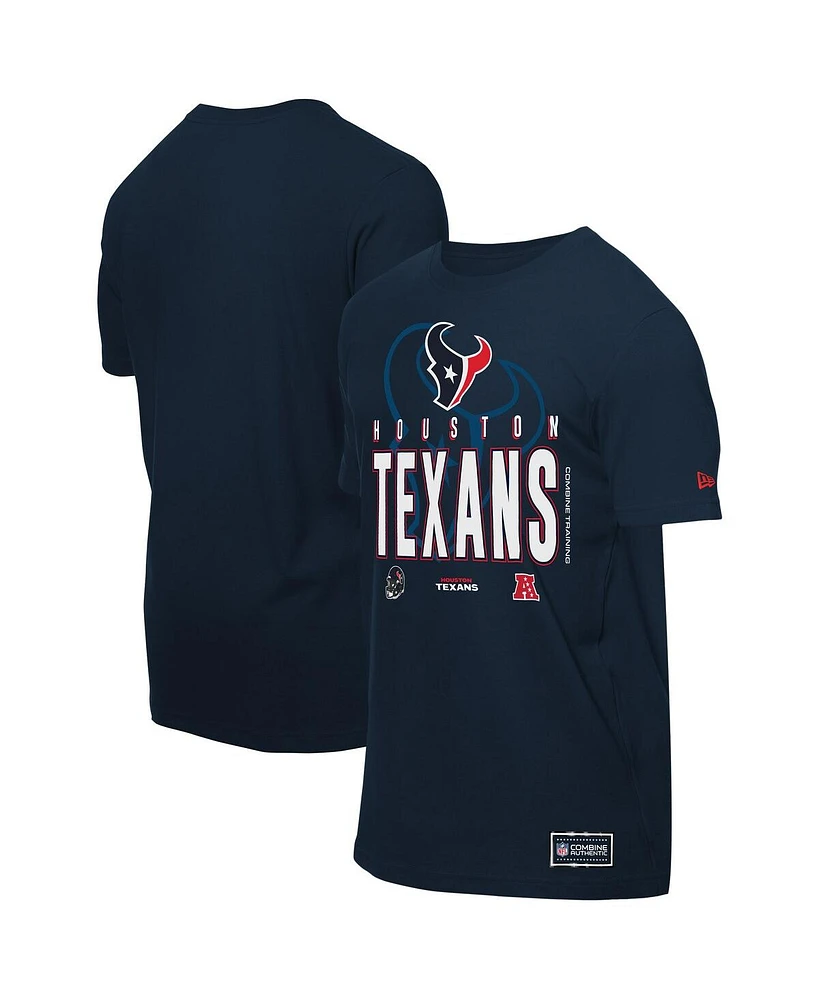 New Era Men's Navy Houston Texans 2025 Nfl Training Camp T-Shirt