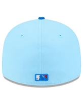 New Era Men's Light Blue/Blue Seattle Mariners 2025 Fourth of July Low Profile 59FIFTY Fitted Hat