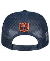 New Era Men's Navy Denver Broncos Team Collection 9SEVENTY Stretch-Snap Adjustable Hat