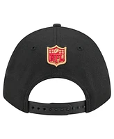 New Era Men's Black San Francisco 49ers Team Collection 9FORTY M-Crown Adjustable Hat