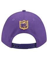 New Era Men's Purple Minnesota Vikings Team Collection 9FORTY M-Crown Adjustable Hat