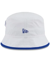 New Era Men's White Buffalo Bills 2025 Nfl Training Camp Stretch Bucket Hat