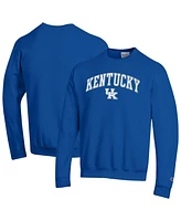 Champion Men's Royal Kentucky Wildcats Arch Over Logo Pullover Sweatshirt