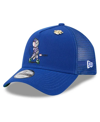 New Era Men's Royal New York Mets 2025 Big League Chew A-Frame 9FORTY Adjustable Trucker Hat