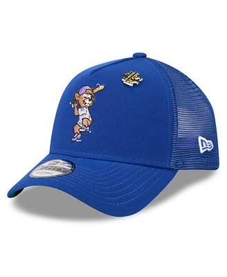 New Era Men's Royal Chicago Cubs 2025 Big League Chew A-Frame 9FORTY Adjustable Trucker Hat