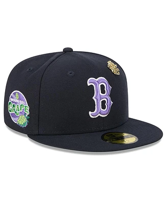 New Era Men's Navy Boston Red Sox 2025 Big League Chew 59FIFTY Fitted Hat