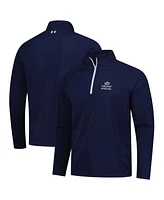 Under Armour Men's Navy Truist Championship Fusion Ottoman Raglan Quarter-Zip Pullover