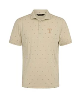 LevelWear Men's Cream Texas Rangers Vision Polo Shirt