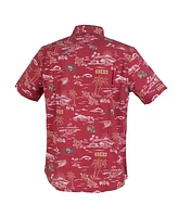 Reyn Spooner Men's Scarlet San Francisco 49ers Kekai Performance Button-Down Shirt