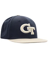Top of the World Big Boys and Girls Navy Georgia Tech Yellow Jackets Victory Maverick Snapback Hat