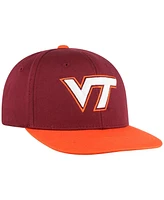 Top of the World Big Boys and Girls Maroon Virginia Tech Hokies Victory Maverick Snapback Hat