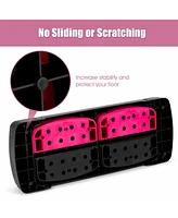 31 Inch Exercise Aerobic Stepper Adjustable with Non-Slip Pads