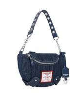 True Religion Chain Handle Denim Hobo